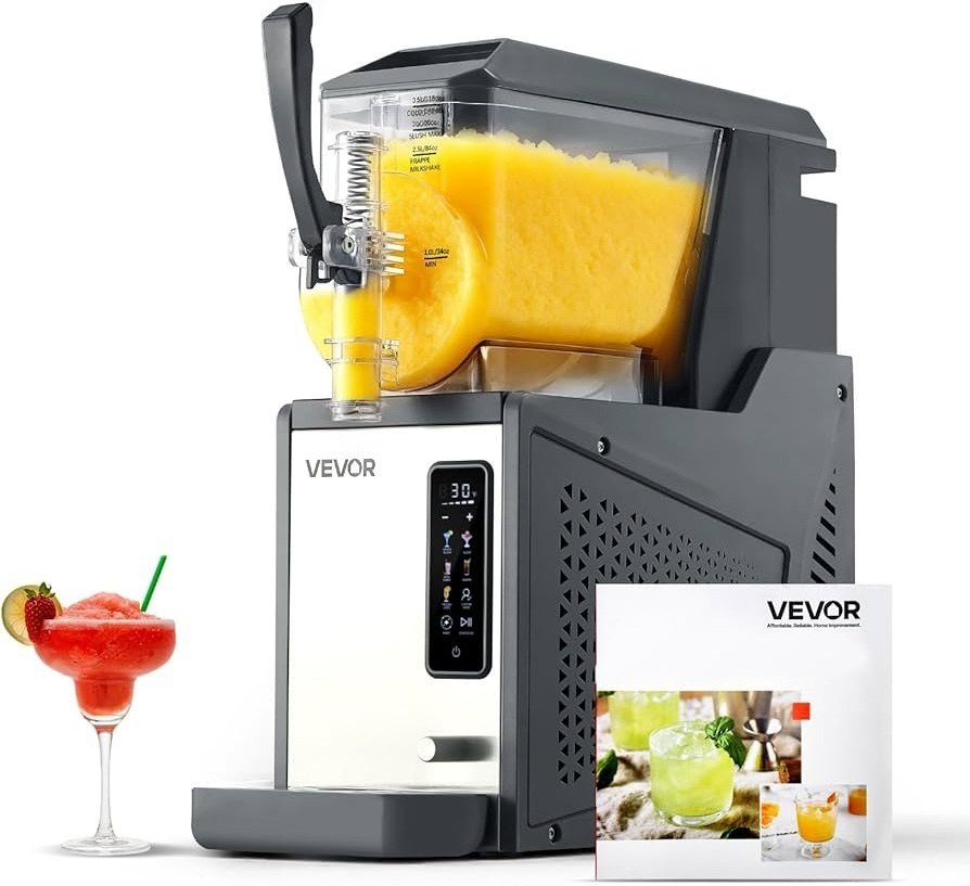 VEVOR 4L single-tank slushie machine rental — no ice needed